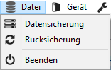 Datei-Menü