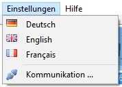 Einstellungen-Menü