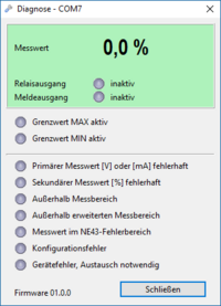 Geräte-Diagnose